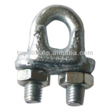 Galv malleable Type A wire rope clips