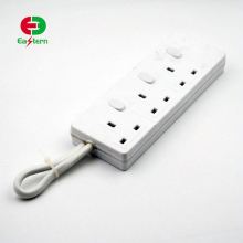 GCC PASSED Wholesale factory direct sales fashionable extension sockets with protected modem and lan socket