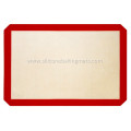 Tapis de cuisson en silicone rouge