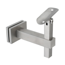 Inox Fitting Square Glass Connector for Railing System