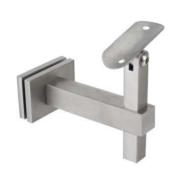 Inox Fitting Square Glass Connector for Railing System