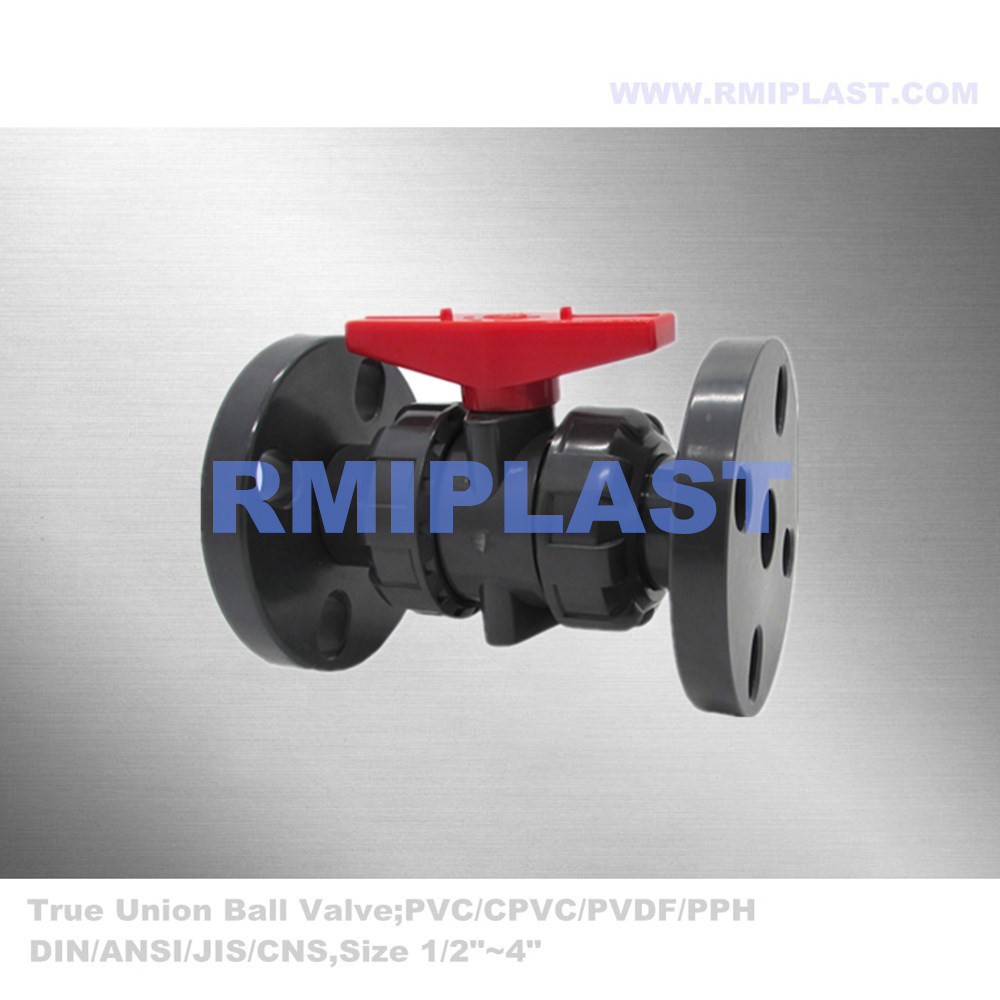 Double Union PVC Ball Valve Jis