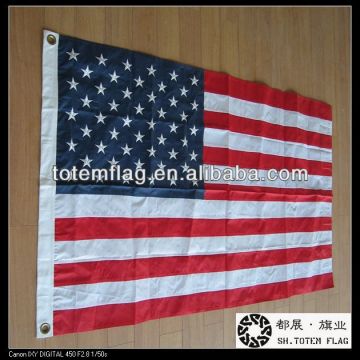 Embroidered USA National Flag