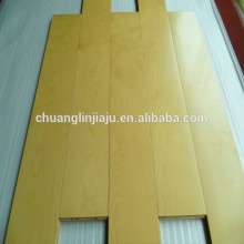 UV lacquered smooth natural birch engineering wood flooring