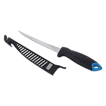 Hot Sale 6" Stainless Steel Fishing Filet Knife with PP+TPR Handle