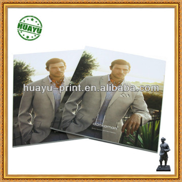 men's fashion suit catalog printing