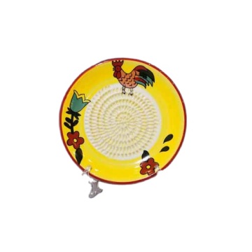 Ceramic Garlic Grater Plate Set - Customs for Kitchen