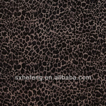 viscose rayon 100% viscose leopard blouse