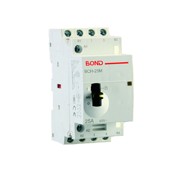 BCH-25M 4P 25A Manual Modular AC Contactor