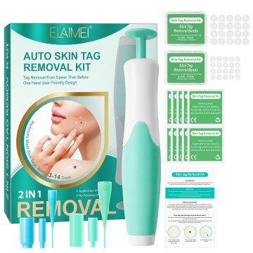 Comprehensive Safety Skin Tag Removal Kit: Including Mole, Wart Remover, Pen, Cleansing Swabs, and Repair Patches