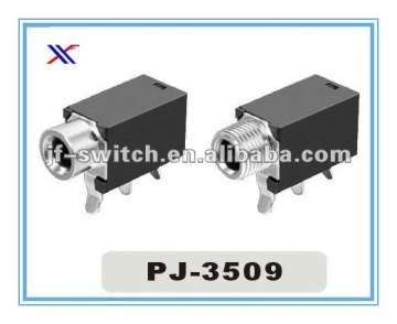 3.5mm female phone jacks PJ-3509,stereo phone jack