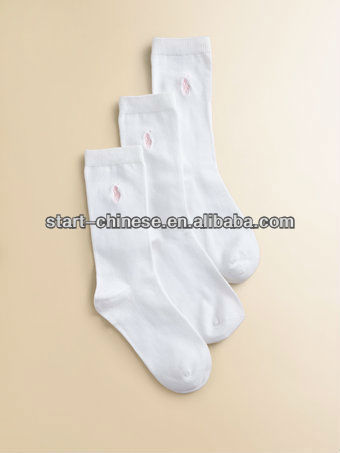 Comfortable Soft Kids Cotton Crew Socks/ Crew Cotton Kids Socks