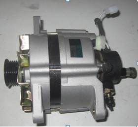 Generator with oil pump