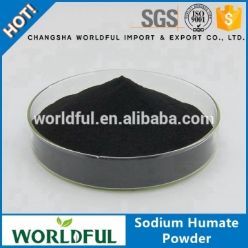 Factory price soil conditioner organic fertilizer sodium humate powder for water treatment