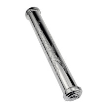 Baby birth certificate holder silver