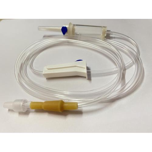 PVC Tube With Flow Controller Disposable Infusion Set