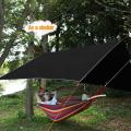 10ft Black Rain Shelter Tarp Tent for Camping