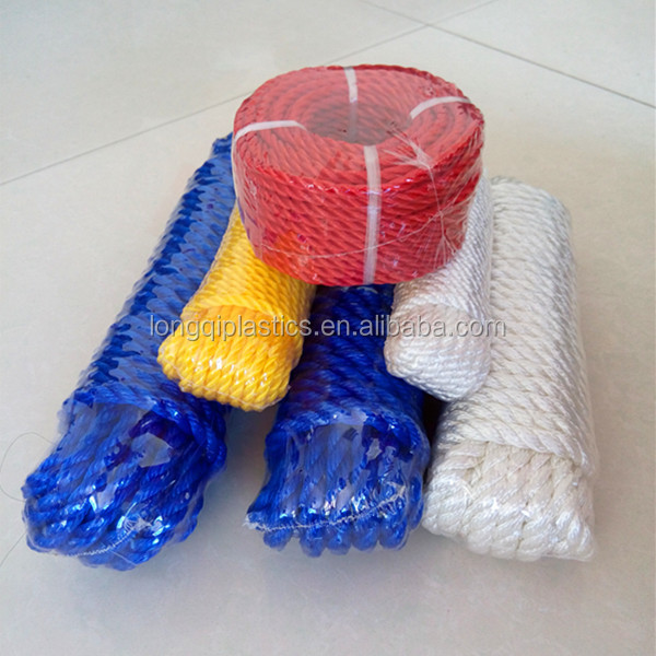 Plastic Polyethylene rope and twine used as fishing / packing rope twine