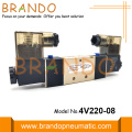 4V220-08 5/2 válvula solenoide neumática de tipo Airtac