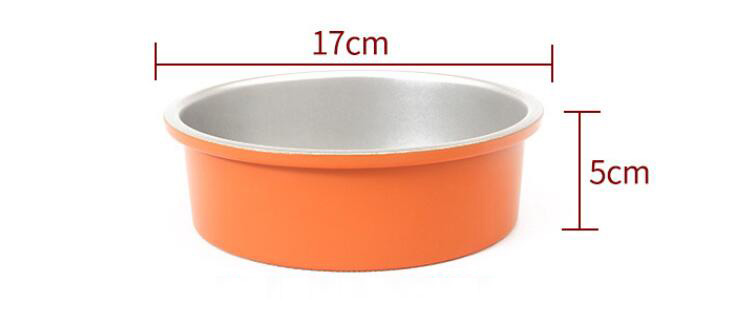 6 'Kohlenstoffstahl Antihaft Runde Kuchenform06 6' Carbon Steel Nonstick Round Cake Pan06