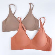 Reggiseno donna senza fili imbottito con taglio laser traccia meno