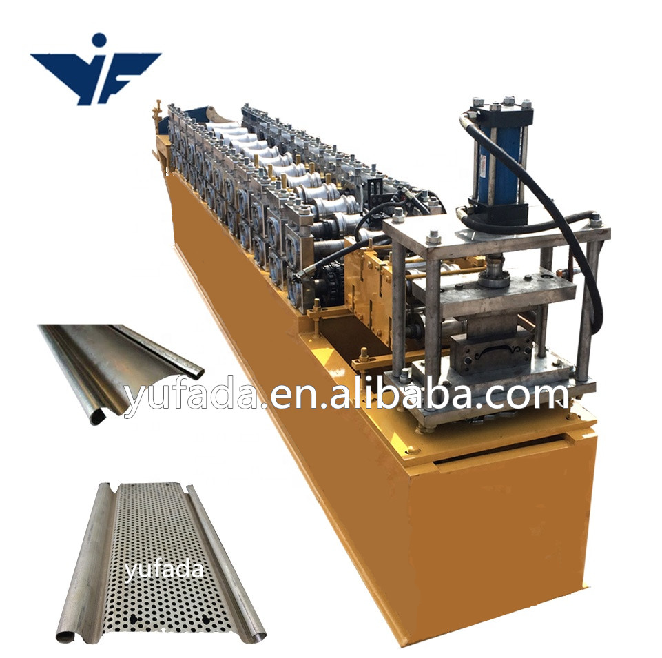 Steel roller shuttering door roll forming production line shutter machine making