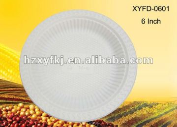 Biodegradable disposable plastic 6 inch cake dishes
