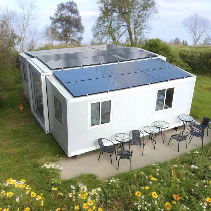 Lightweight Steel Integrated House for Temporary or Permanent Use