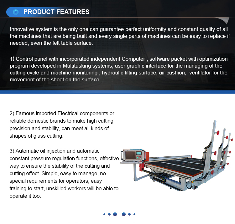 Cnc Automatic Integrated Glass Loading Cutting Machine