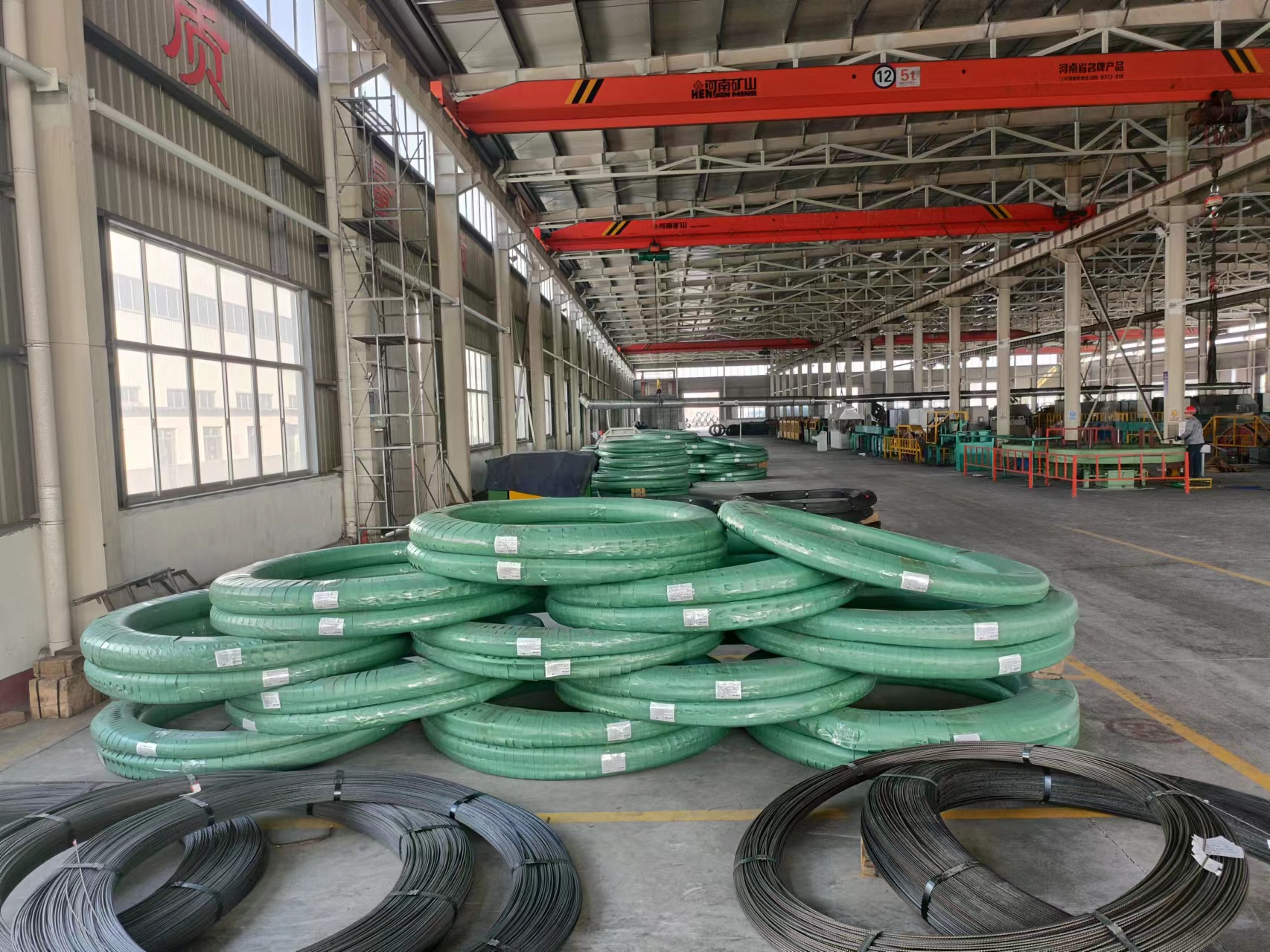 9mm high tensile steel PC bar test at customer site in Venezuela