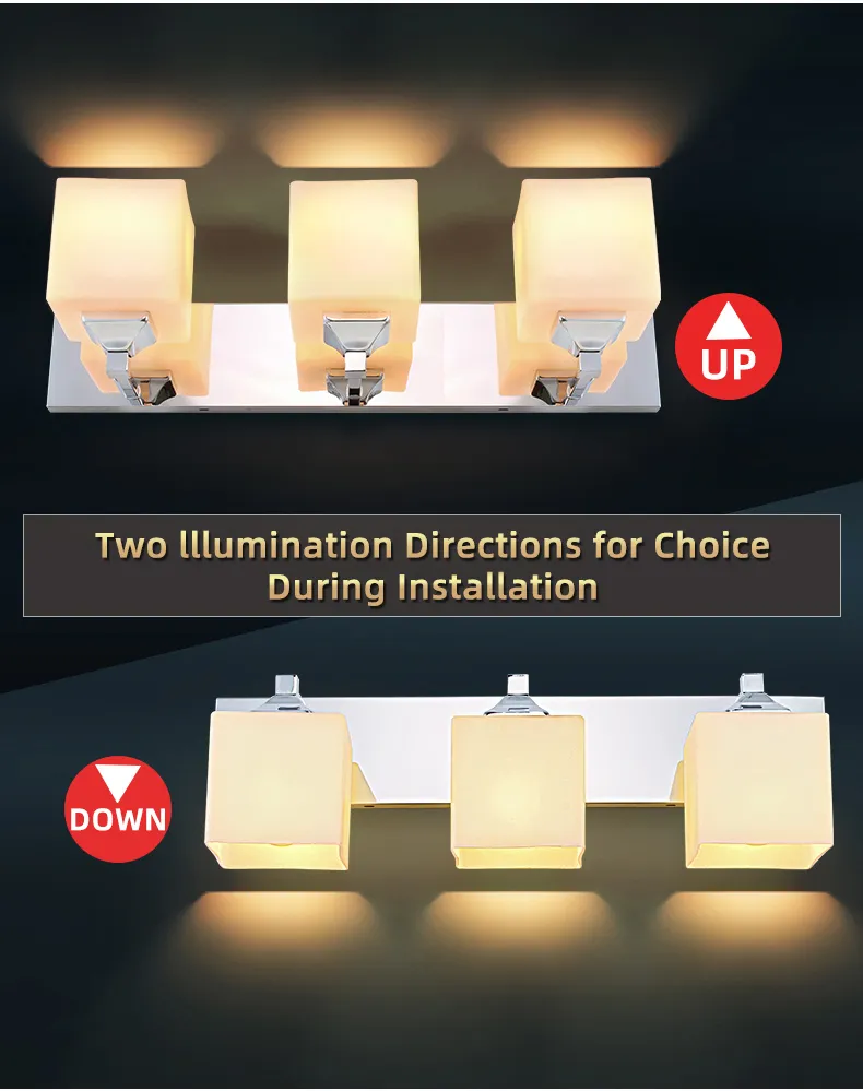 Contemporary LED Bathroom Vanity Light for Stylish Interiors