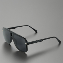 2024 Oval Magnetic Slim Temple Clip-On Sunglasses for Unisex