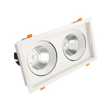 35W Recessed Adjustable Aluminum Led Grille Light