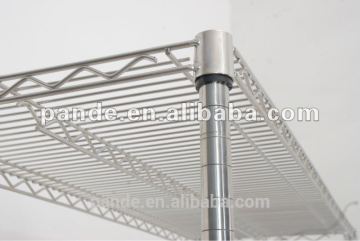 Commercial Adjustable stainless steel wire mesh shelves