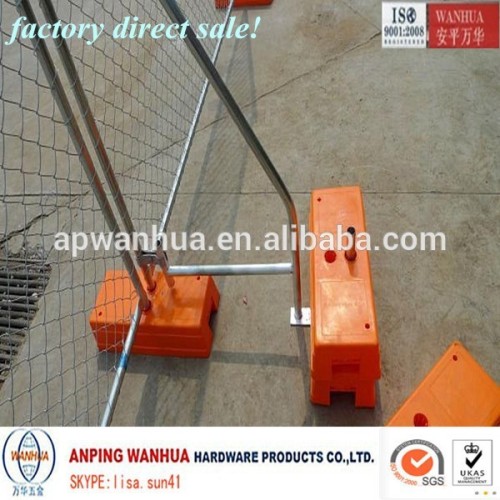 Anping Wanhua--Trade Assurance Hot dipped Galvanized Removable Temporary Fence