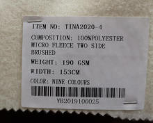 Two Side Brush Fabrics