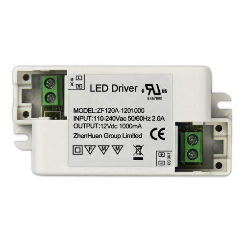 12W 12V 1A witte LED -stroomstuurprogramma Transformator