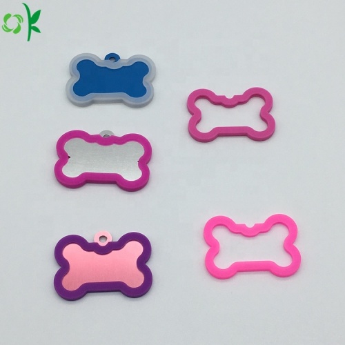 Custom Wholesale Silicone Pet ID Tag