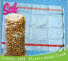 pp transparent woven weaving mesh bags