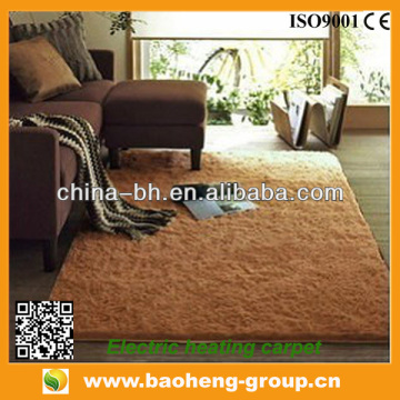 FAR INFRARED MODERN DESIGN KOREAN SILK SHAGGY HEATING CARPET