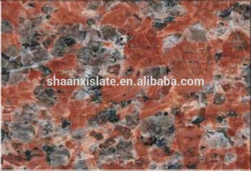 HYG cheap natural stone Maple red granite tile