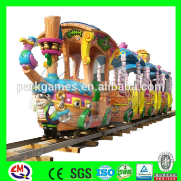 Amusement park rides electric amusement train