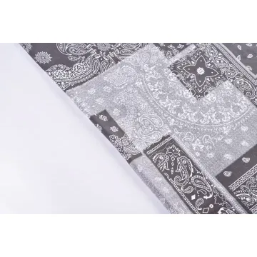 Knitted Cotton Recycle Polyester Single Jersey Print Fabric