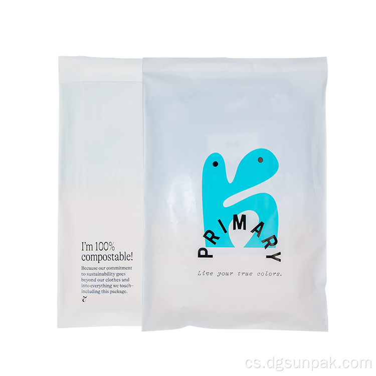 100% recyklovaný polybag Ekologické obalové poštovní sáčky