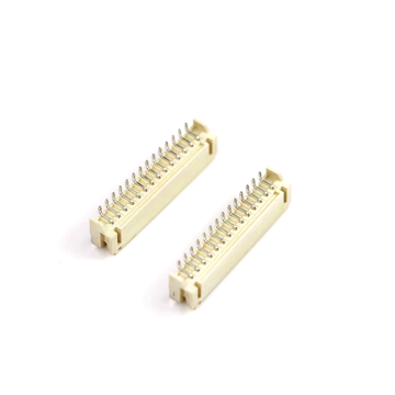 White connector needle holder horizontal sticker 14P