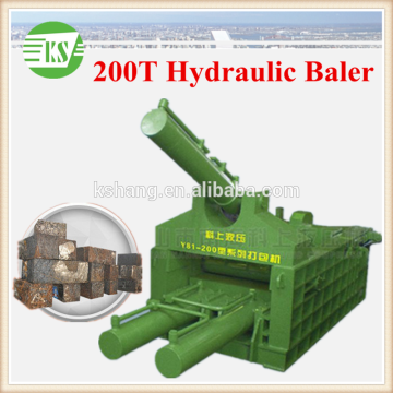 Y81-200 High Quality Hydraulic Compressor Deformed Steel Bars Baler