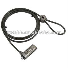 Computer lock code with cable