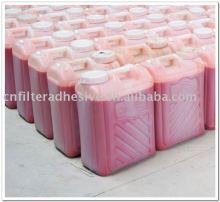 dual component polyurethane adhesive for air filter