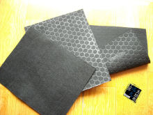 embossed needle punched polyester nonwoven carpet backing felt