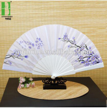 Plastic folding hand held fan for celebrations